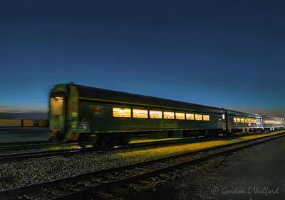 VIA Rail Train 41 At Dawn 90D147286