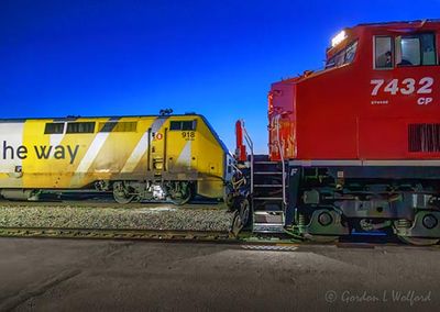 VIA Meets CPKC At Dawn 90D152276