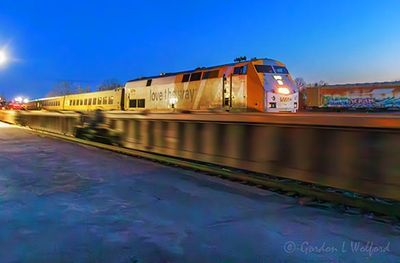VIA Rail 641 Waiting At Dawn 90D152332