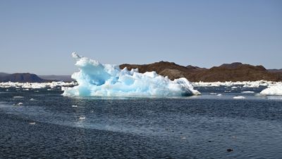 Ice in Tunnulliarfiq Fjord