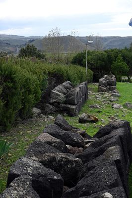 Face stones for the top platform wall (not restored)