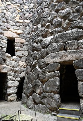 Courtyard and doorways to Central, West and North towers