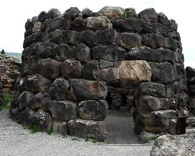 A satellite tower to the east