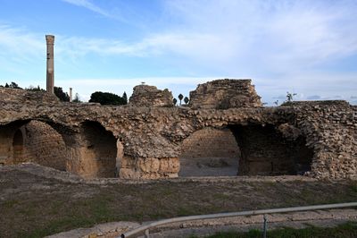 Antonius Baths from West side closeup
