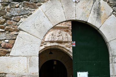 Convent Of Santo Domingo - Carving over internal doorway