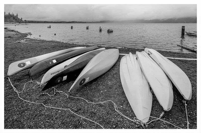 Canoe Rentals in Black & White