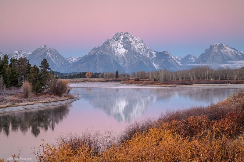 Pre-dawn Light at Oxbow Bend