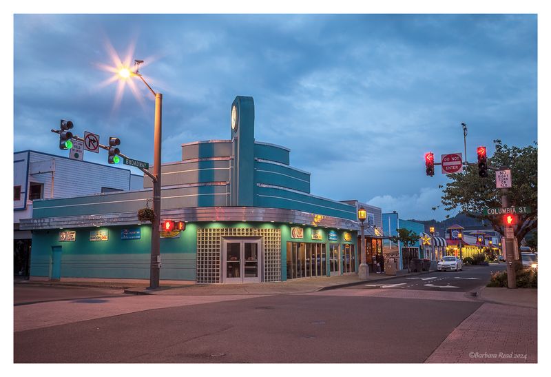Seaside at Night