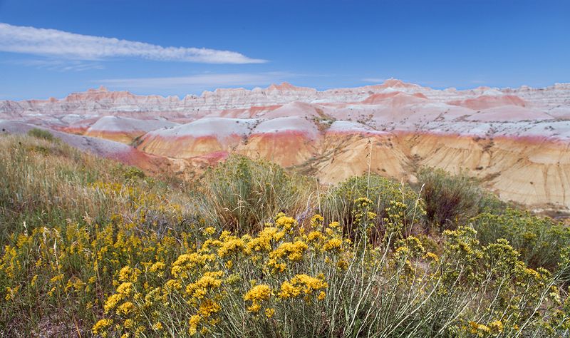 Colourful Badlands