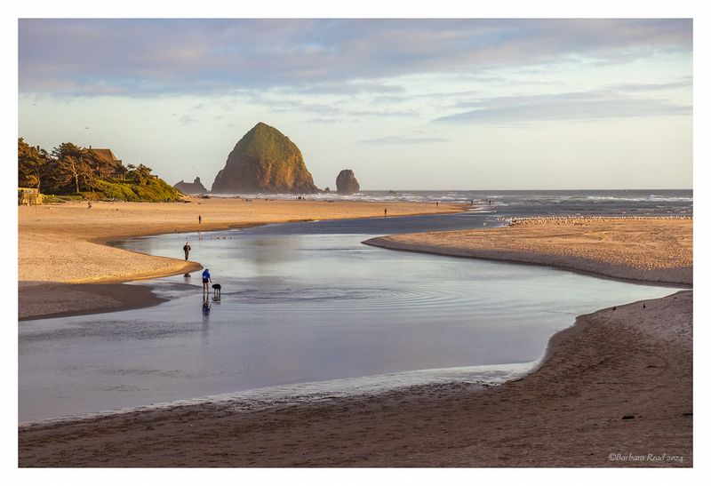 Cannon Beach at Sunset