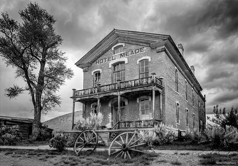 Bannack in B&W