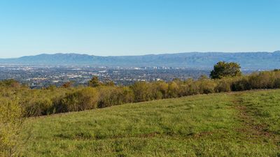 A nice view of the Santa Clara Valley
