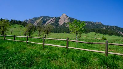 The Flatirons of Boulder, Co