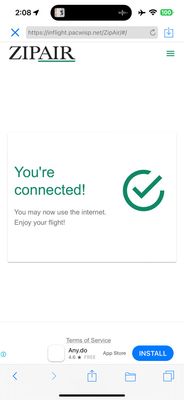 Finally got connected