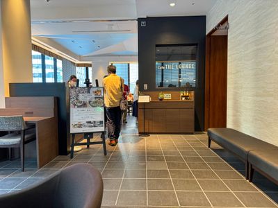 Buffet breakfast at the hotel