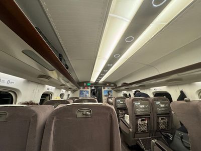 Inside Shinkansen