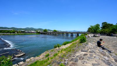 Katsura River and Togetsuyo Bridge