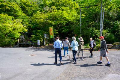 Starting our hike