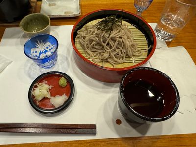 Soba noodles