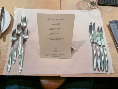 Lots of forks and knives