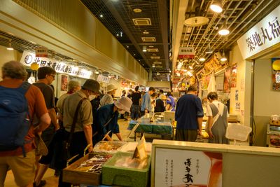 Tsukiji Nippon Fish Port Market