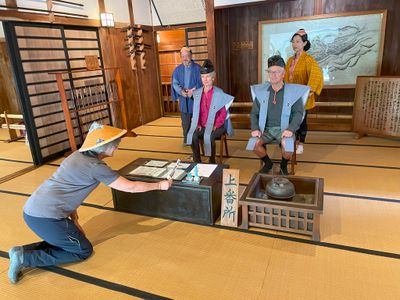 Receiving a travelers papers