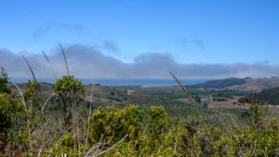 A view of the Pacific Ocean