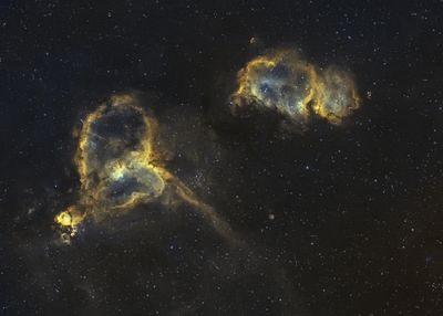 The Heart and Soul Nebulas