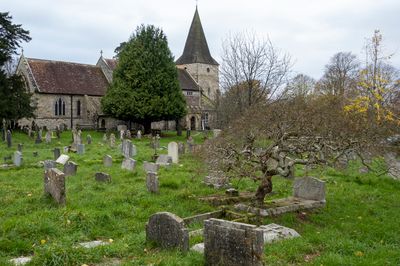 St. Margret, the Queen and graveyard