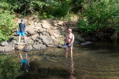 Yamhill River dip