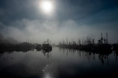 Fog and sun