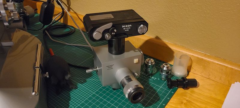 Film camera set up