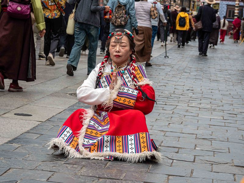 Lhasa - Jokhang monastery.