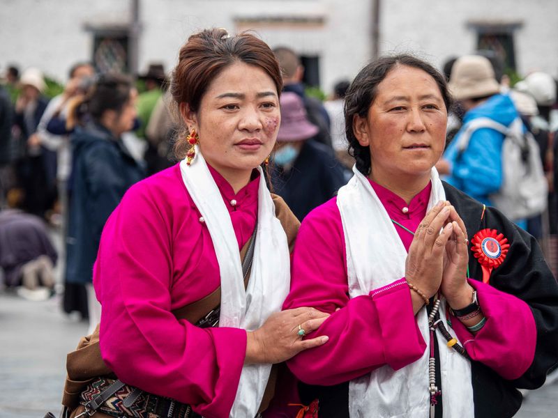 Lhasa - Jokhang monastery.