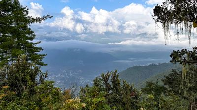 View Towards Paro Valley.