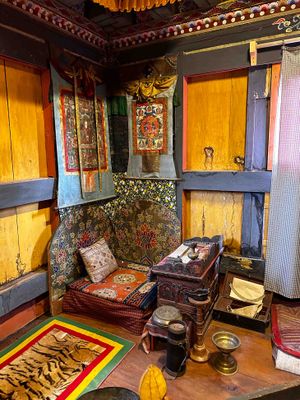 In Ogyen Choling Museum - place for prayer
