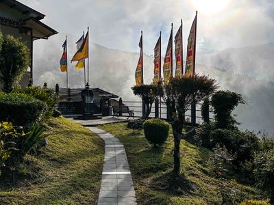 Magical Mood in the Morning. Punakha Valley.