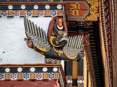 All Dzongs are beautifully ornamented.