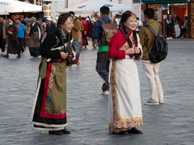 Lhasa - Jokhang monastery.