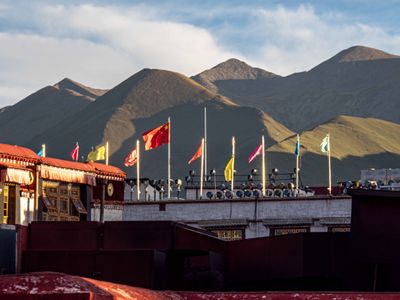 Lhasa - Jokhang monastery.