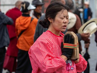 Lhasa - Jokhang monastery.