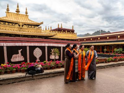 Lhasa - Jokhang monastery.