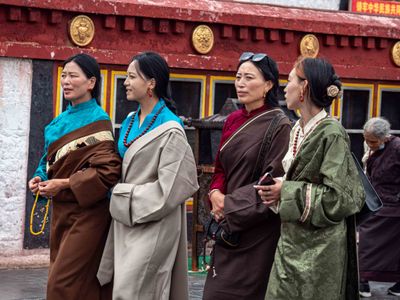 Lhasa - Jokhang monastery.