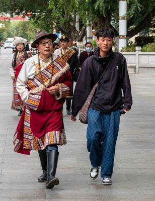 Lhasa - Jokhang monastery.