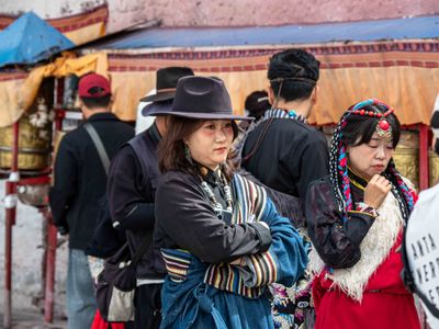 Lhasa - Jokhang monastery.