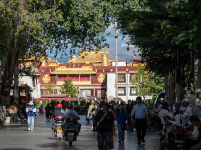 Lhasa - Jokhang monastery.