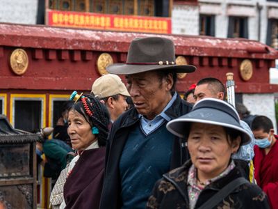 Lhasa - Jokhang monastery.