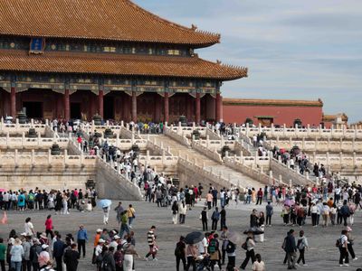 Beijing - Entering Emperor's Palace