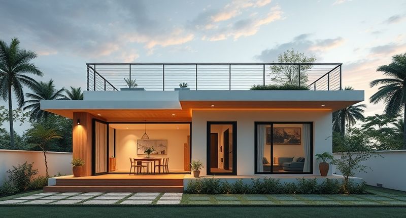 Trending Modern Single Floor House