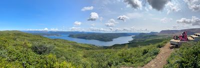 View from the top of the Lookout Trail